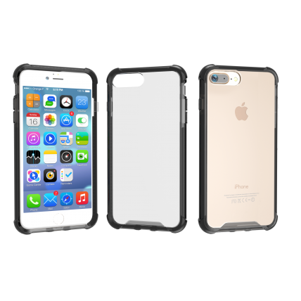 iPhone 6Plus|6s Plus|7 Plus|7s Plus|8 Plus Compatible Case(Black)
